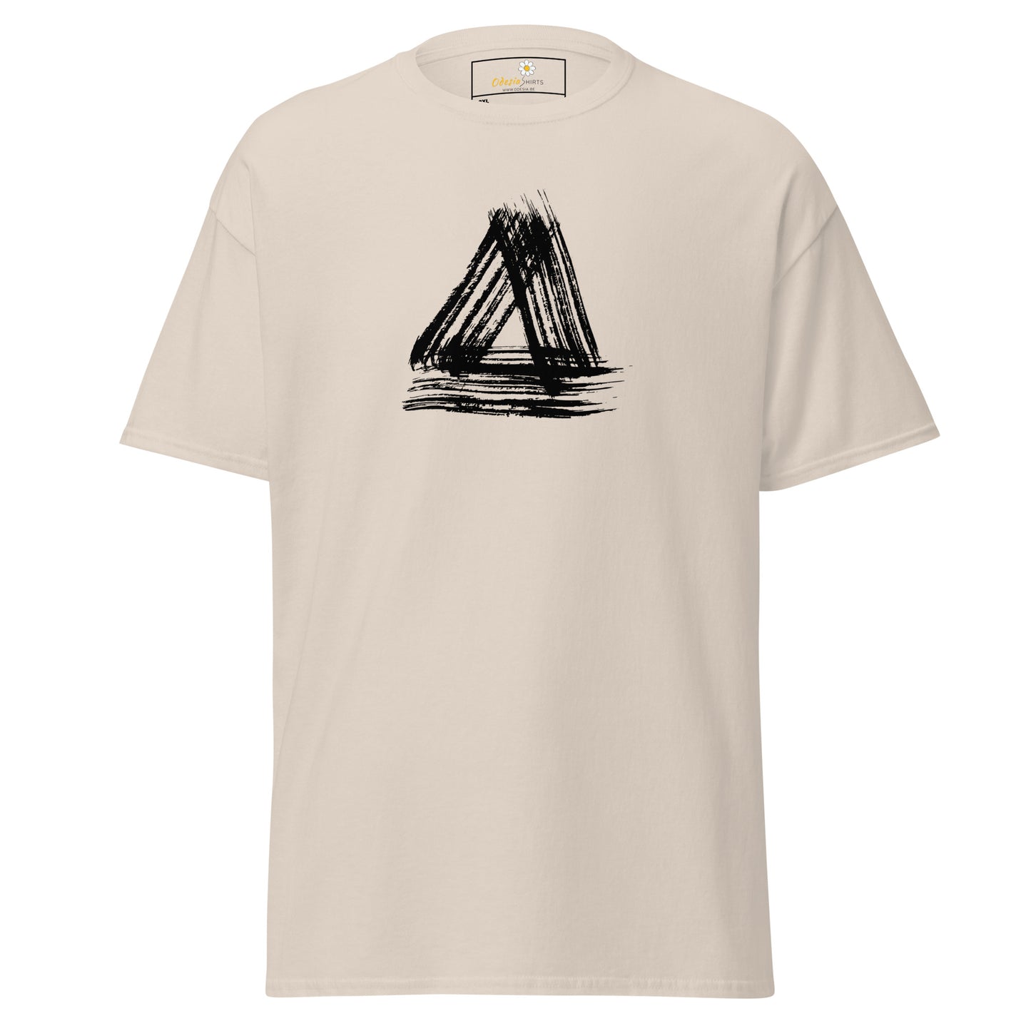 Unisex classic t-shirt - ABSTRACT TRIANGLE - BIG