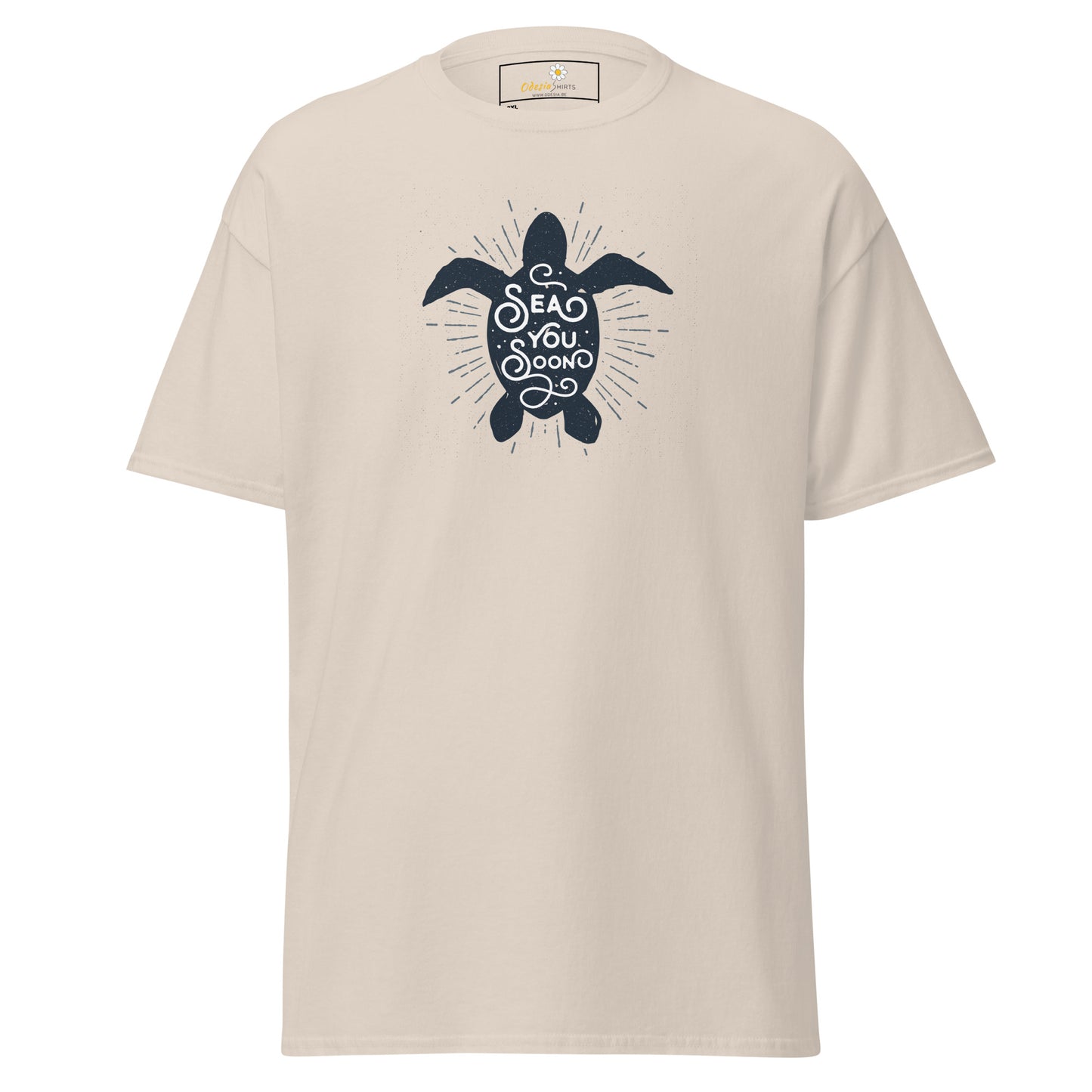 T-shirt classique pour homme - WILDLIFE TURTLE SEE YOU - BIG