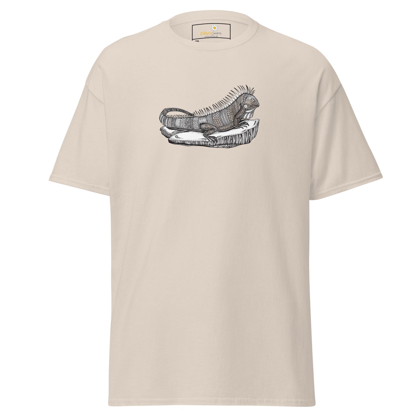 T-shirt classique homme - IGUANE SAUVAGE - GRAND