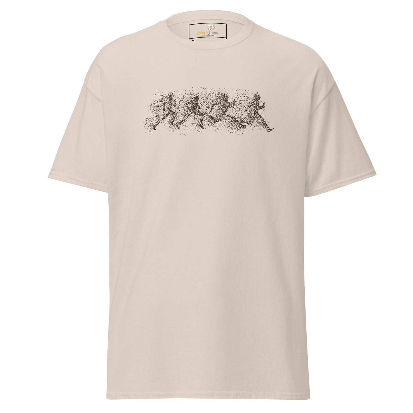 T-shirt classique unisexe - Motif à pois abstraits pour homme - Grande taille