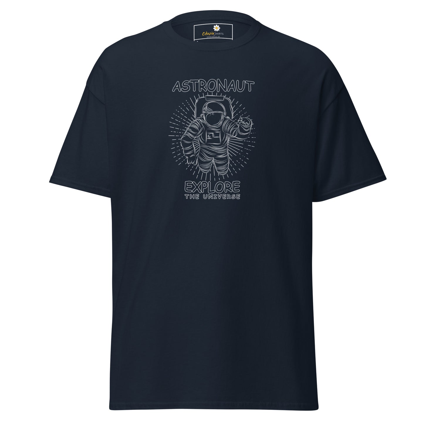 T-shirt classique unisexe - ASTRONAUT EXPLORE UNIVERSE - REGULAR