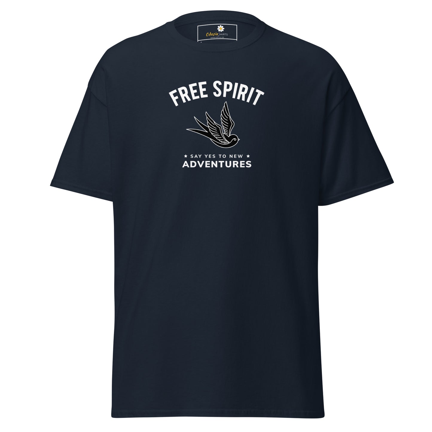 Unisex classic t-shirt - SPIRITUAL FREE SPIRIT SAY YES - REGULAR