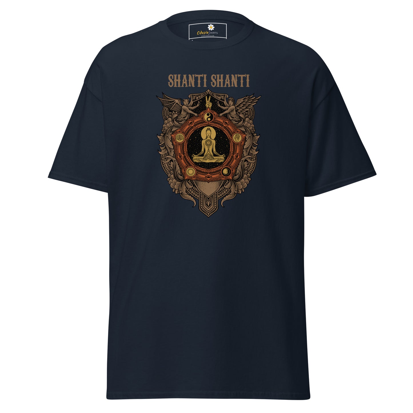Unisex classic t-shirt - SPIRITUAL SHANTI SHANTI - REGULAR
