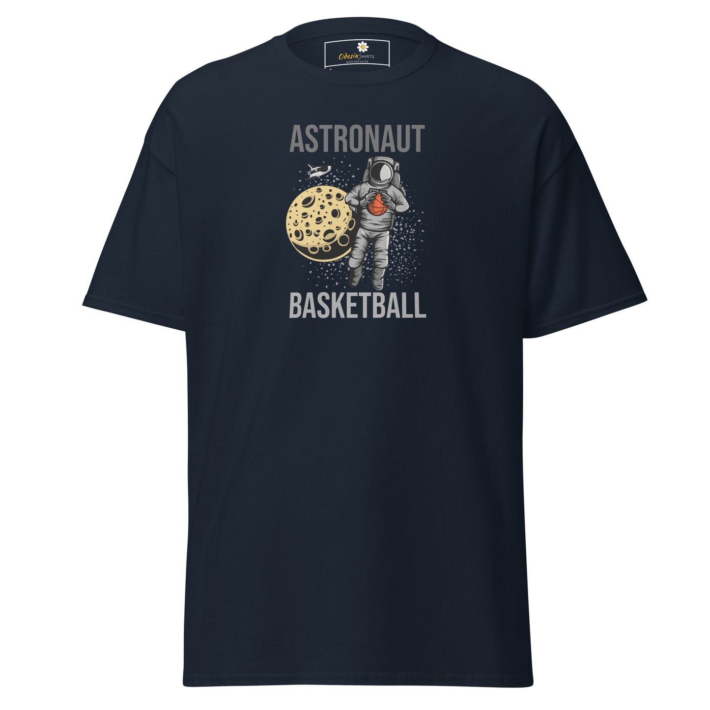 Unisex klassiek t-shirt - ASTRONAUT BASKETBAL - REGULAR