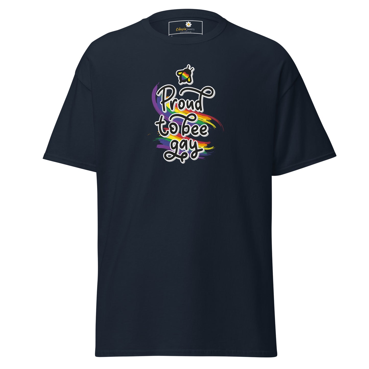 T-shirt classique unisexe - LGBTQ PROUD BEE GAY - RÉGULIER