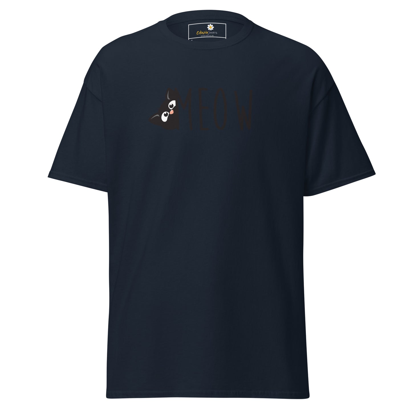 T-shirt classique unisexe - ANIMAUX CHAT MIAOU - RÉGULIER