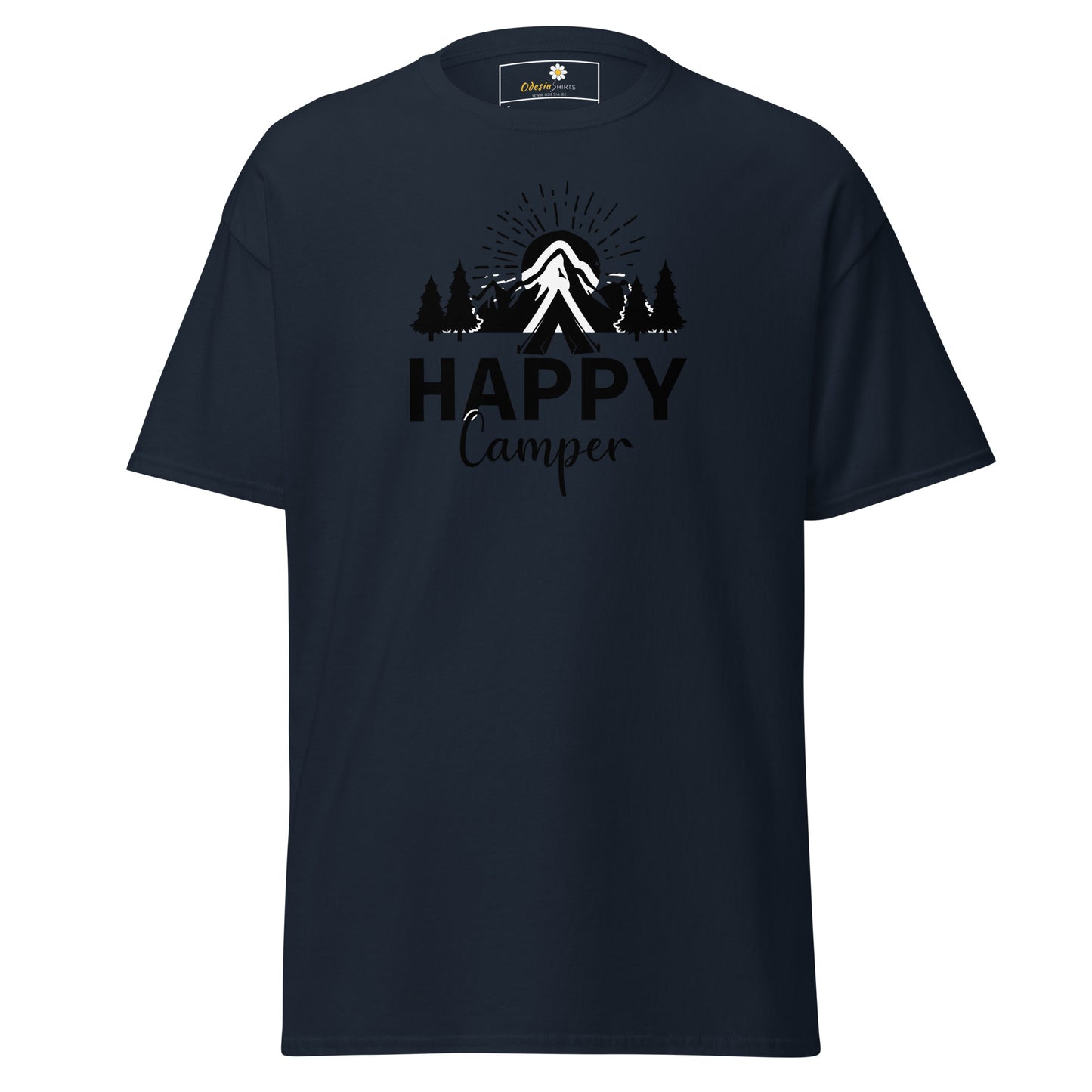 Unisex classic t-shirt - ADVENTURE HAPPY MOUNTAIN - REGULAR
