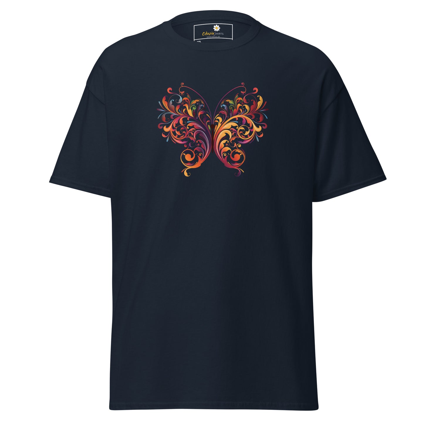 T-shirt classique unisexe - ANIMAUX PAPILLON - GRAND