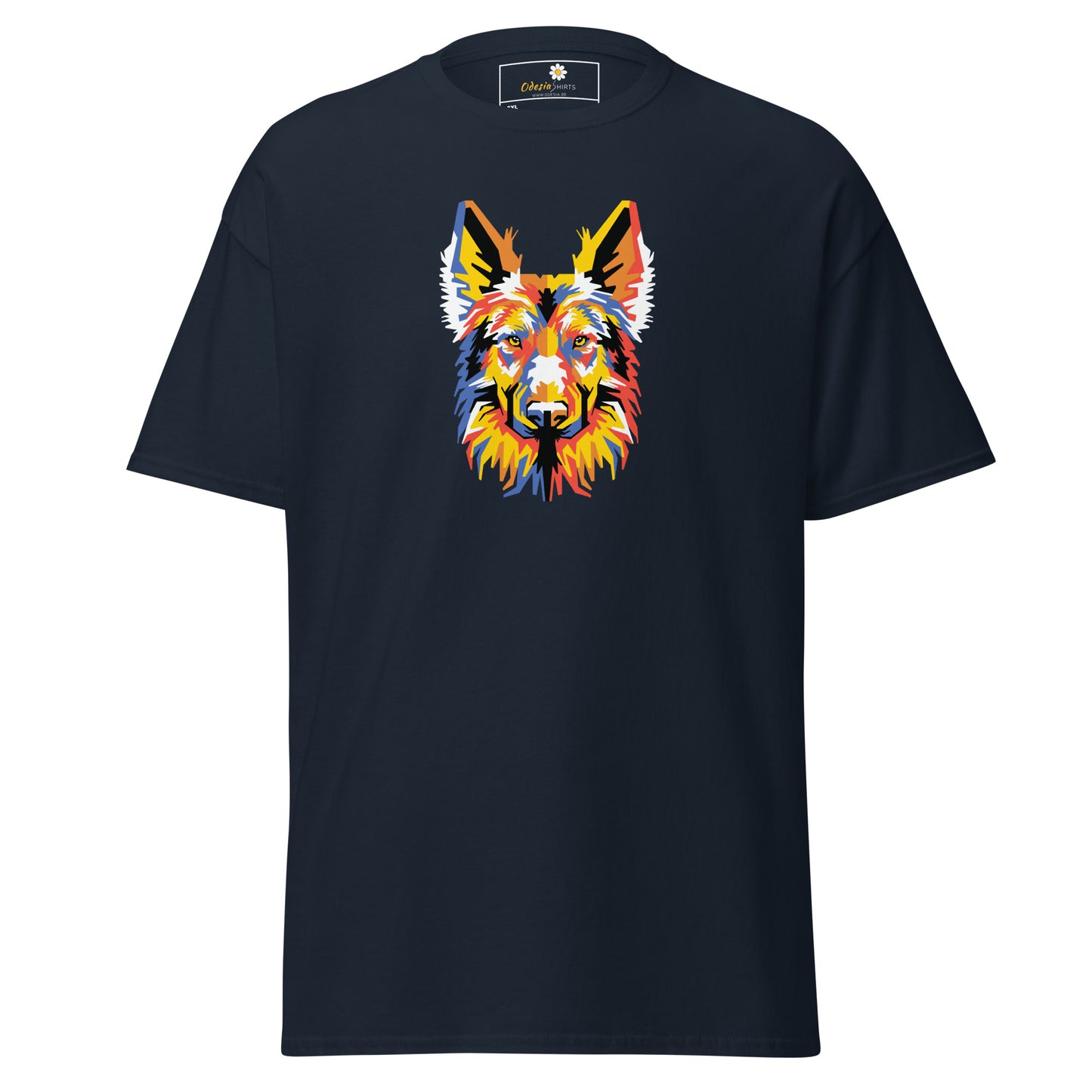 T-shirt classique unisexe - ANIMAUX DG HEAD - GRAND