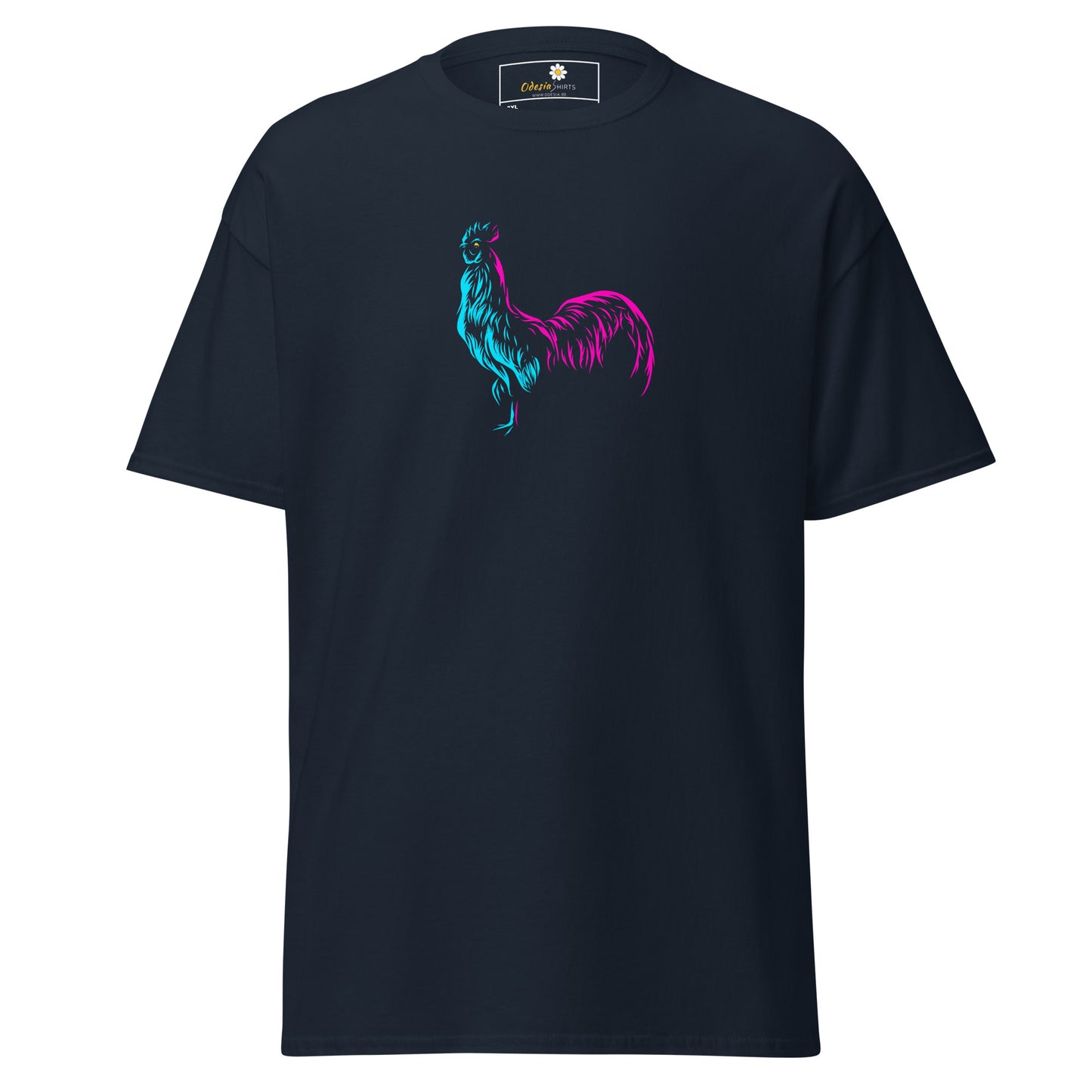 T-shirt classique unisexe - ANIMAUX COQ - GRAND
