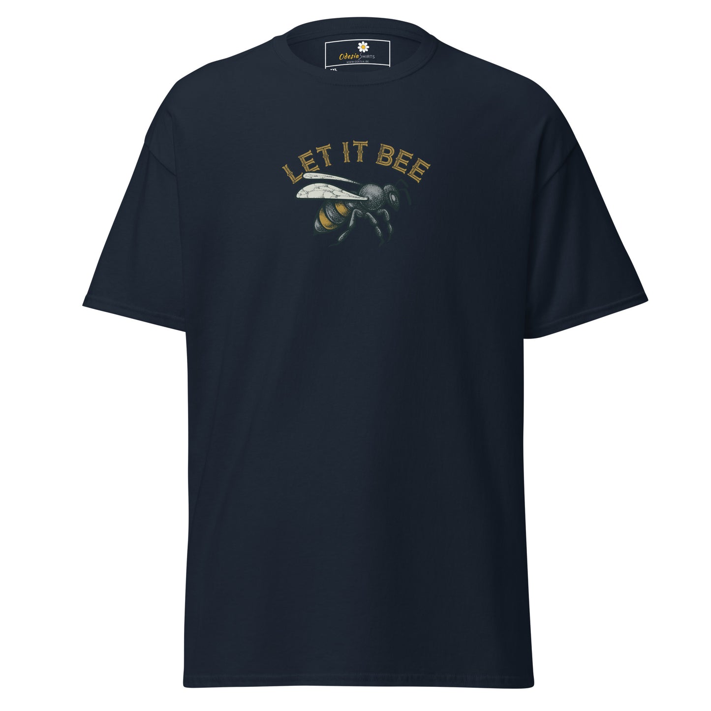T-shirt classique unisexe - ANIMAUX ECOLO FUN LET IT BEE - GRAND