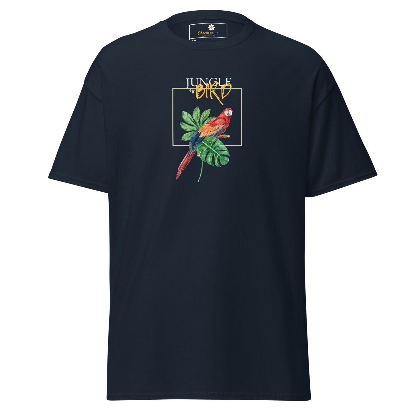 T-shirt classique pour homme - WILDLIFE JUNGLE BIRD - BIG