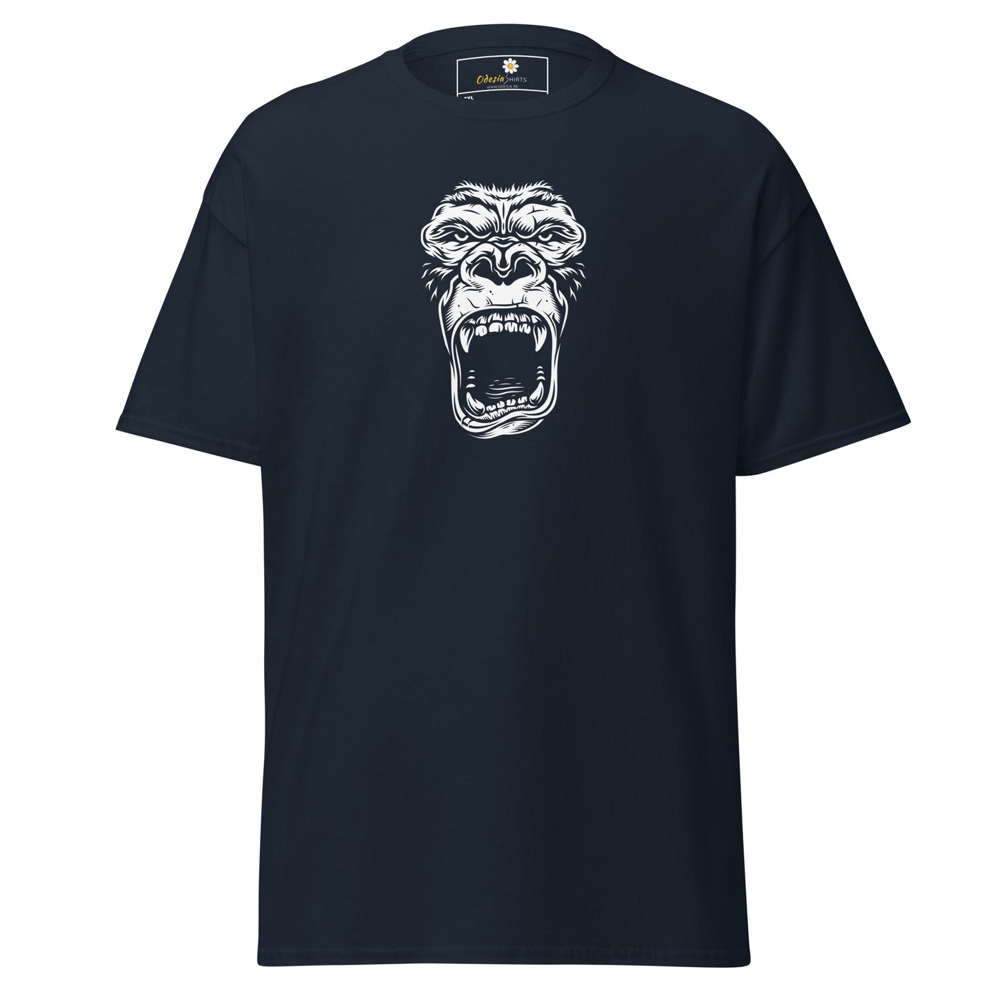 T-shirt classique pour homme - WILDLIFE GORILLA SCREAM - BIG