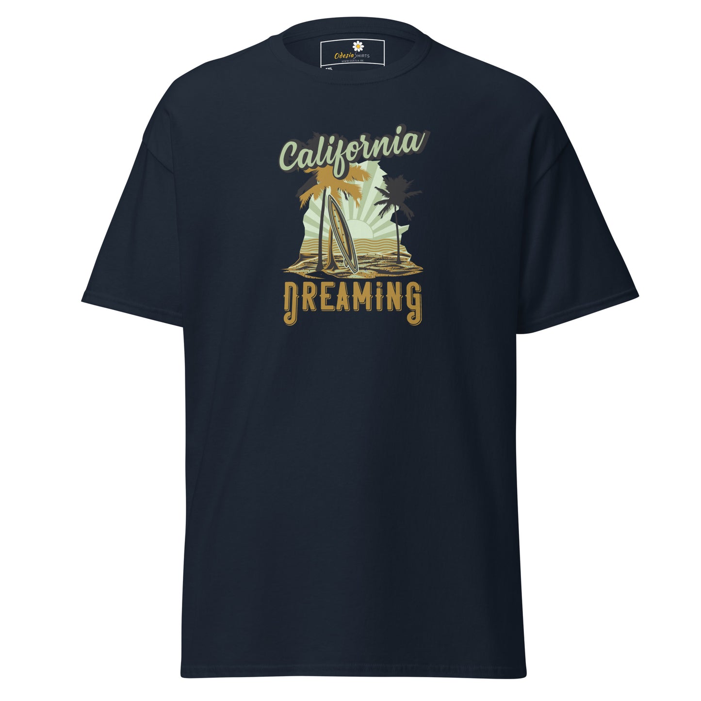T-shirt classique pour homme - SUMMER CALIFORNIA DREAM - BIG