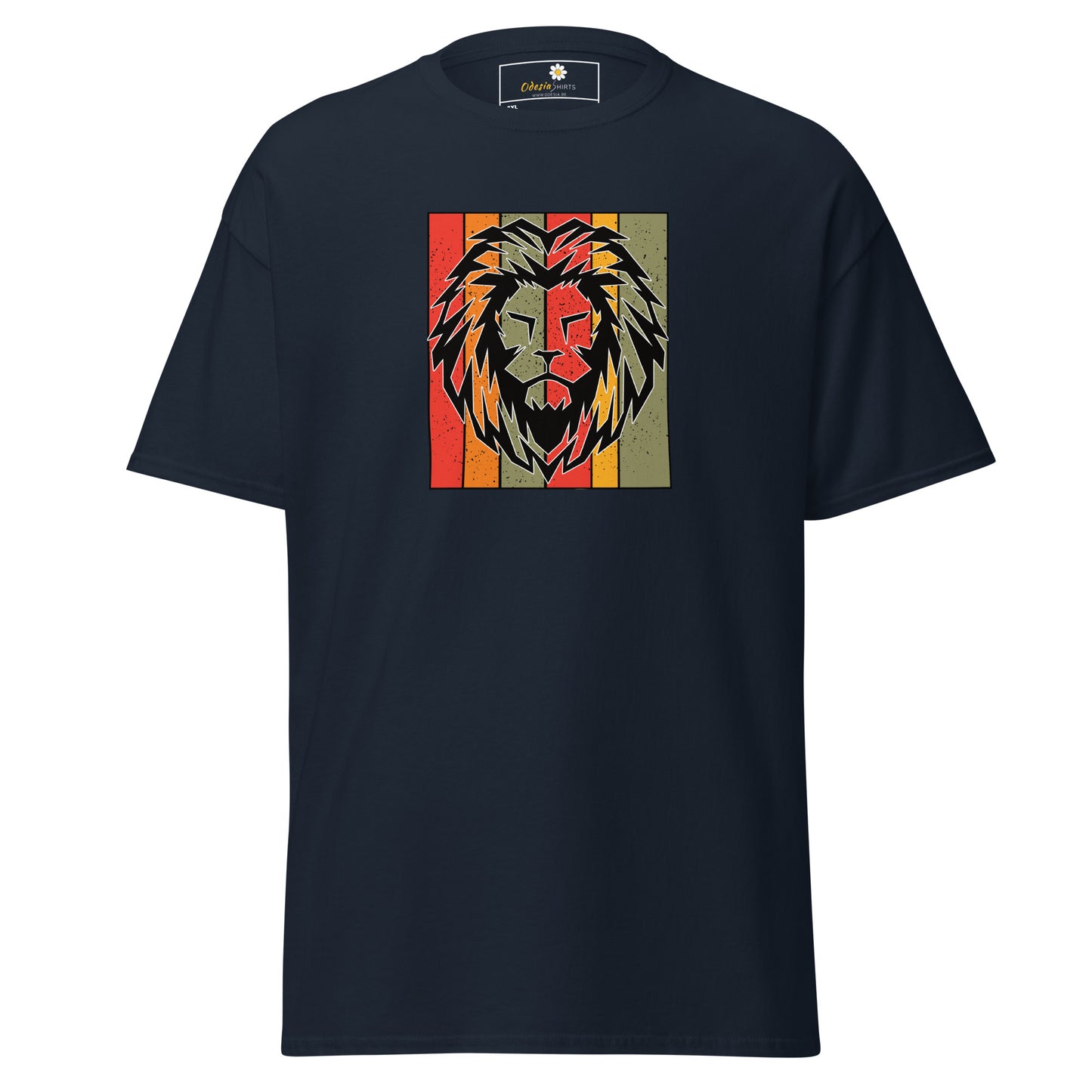 T-shirt classique homme - WILDLIFE LION HEAD - BIG