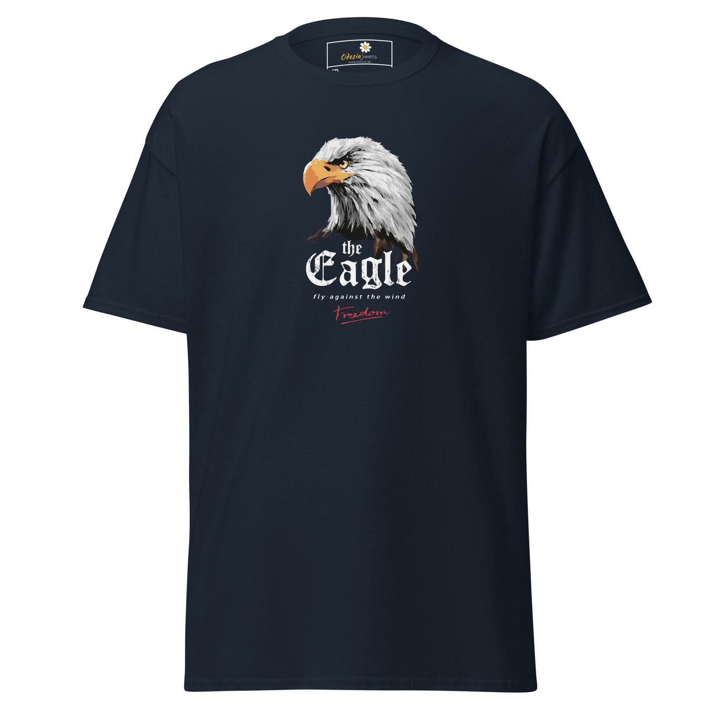 Klassiek heren t-shirt - WILDLIFE EAGLE WIND - GROOT