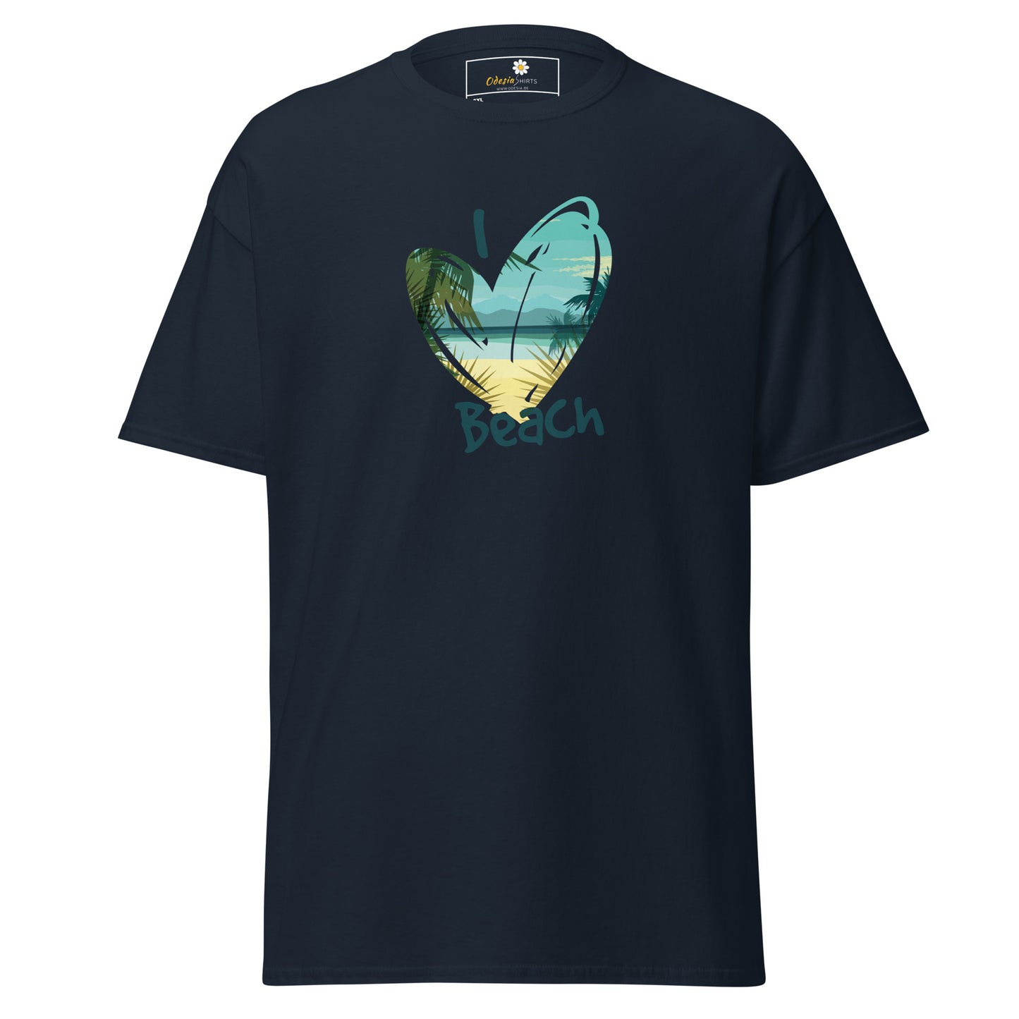 T-shirt classique pour homme - SUMMER SUNSET BEACH - GRAND