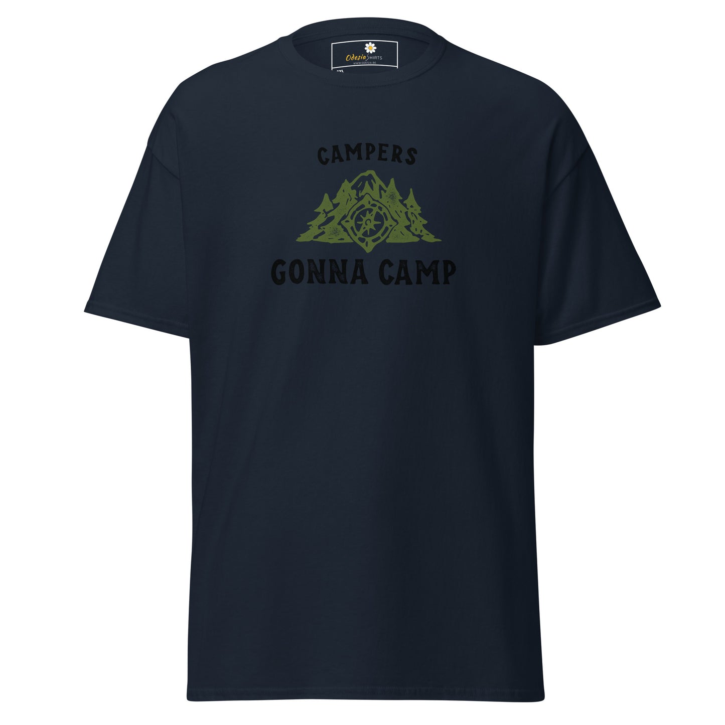 Unisex classic t-shirt - ADVENTURE CAMPERS GONNA CAMP - BIG