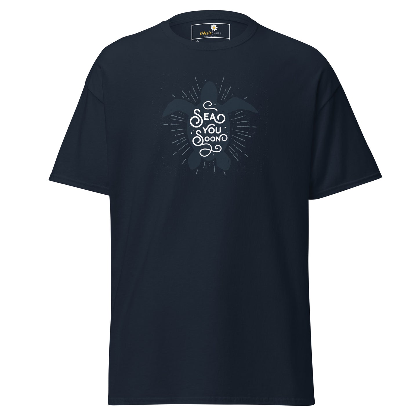 T-shirt classique pour homme - WILDLIFE TURTLE SEE YOU - BIG