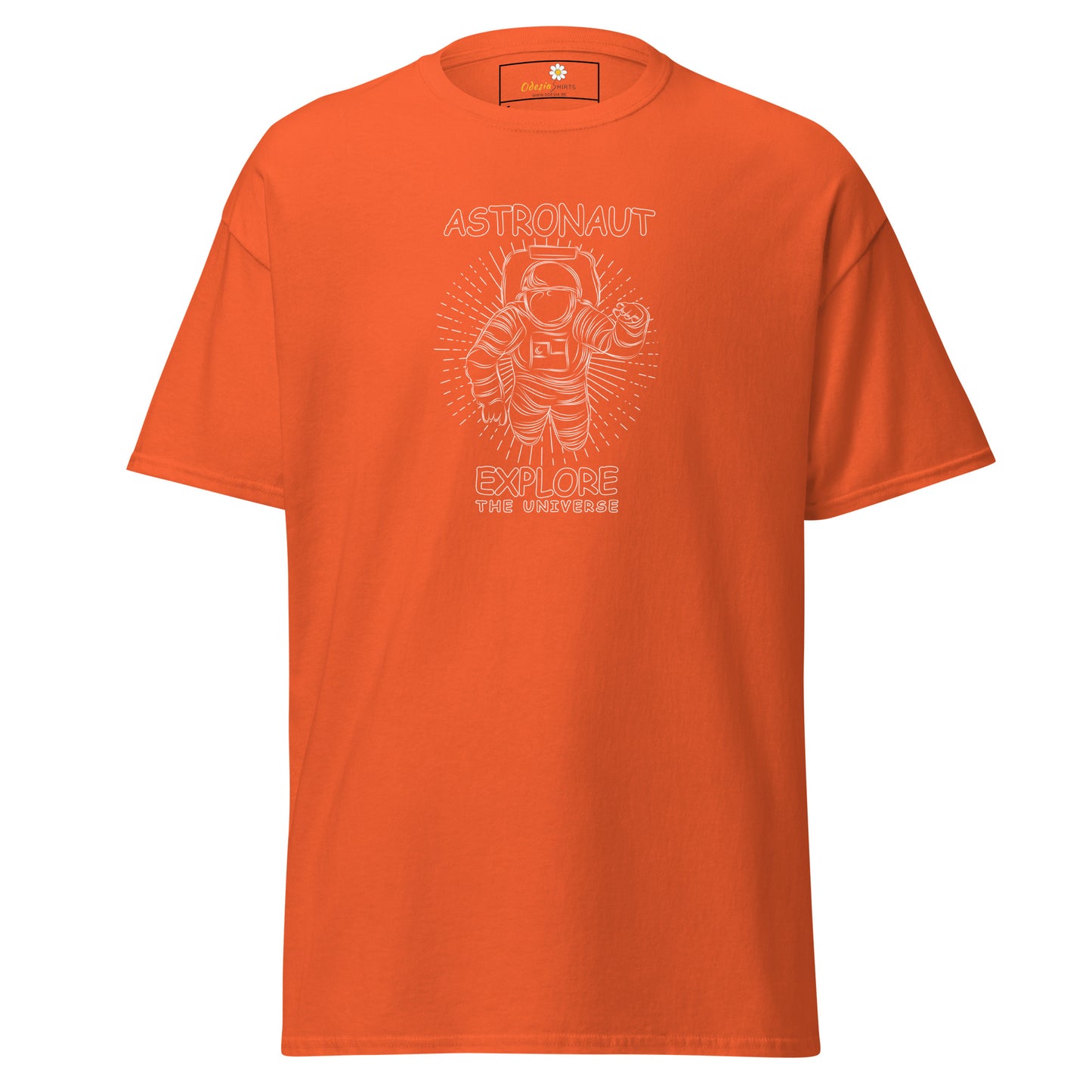 T-shirt classique unisexe - ASTRONAUT EXPLORE UNIVERSE - REGULAR