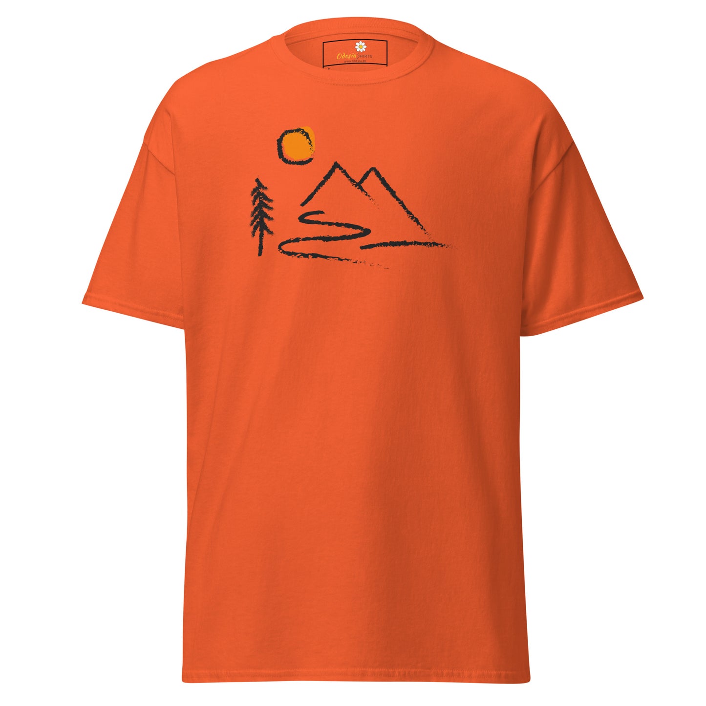 Unisex classic t-shirt - ADVENTURE OUTDOORS FUN - REGULAR