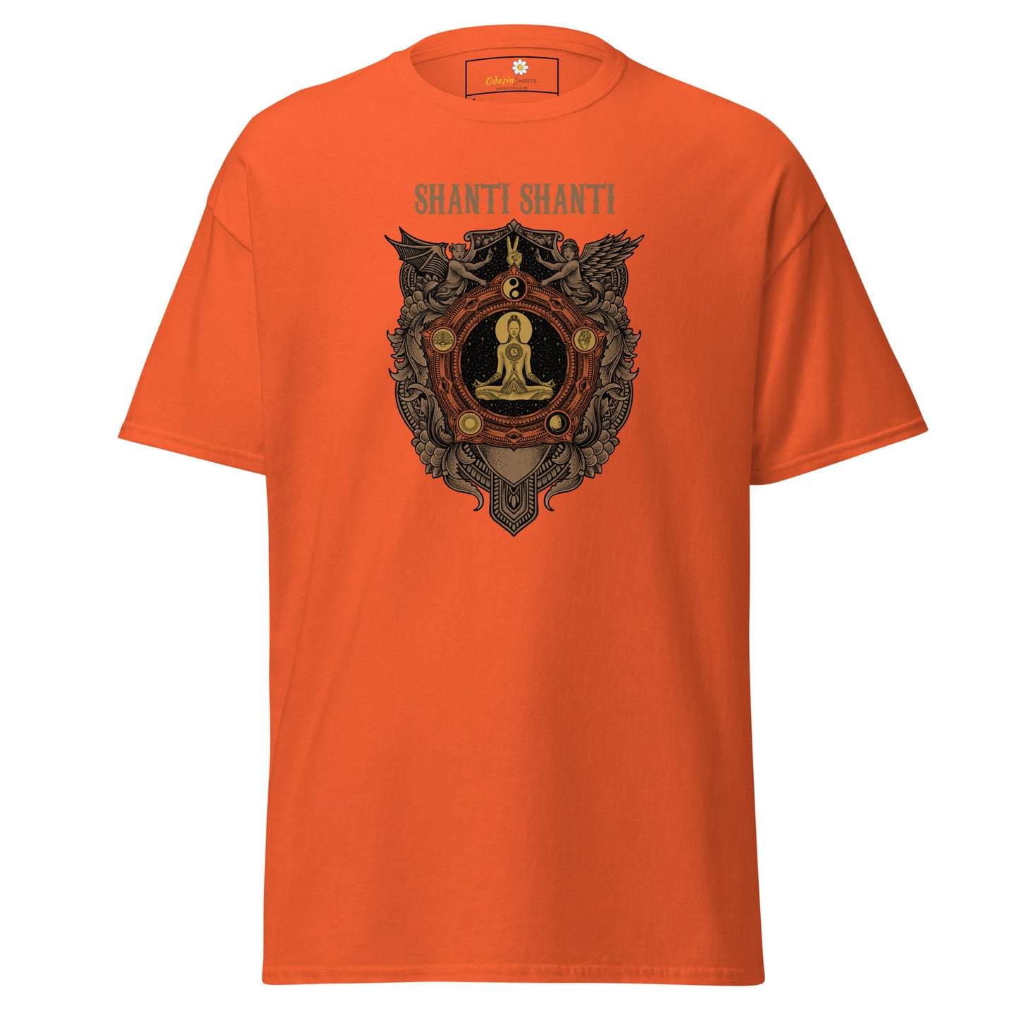 Unisex classic t-shirt - SPIRITUAL SHANTI SHANTI - REGULAR