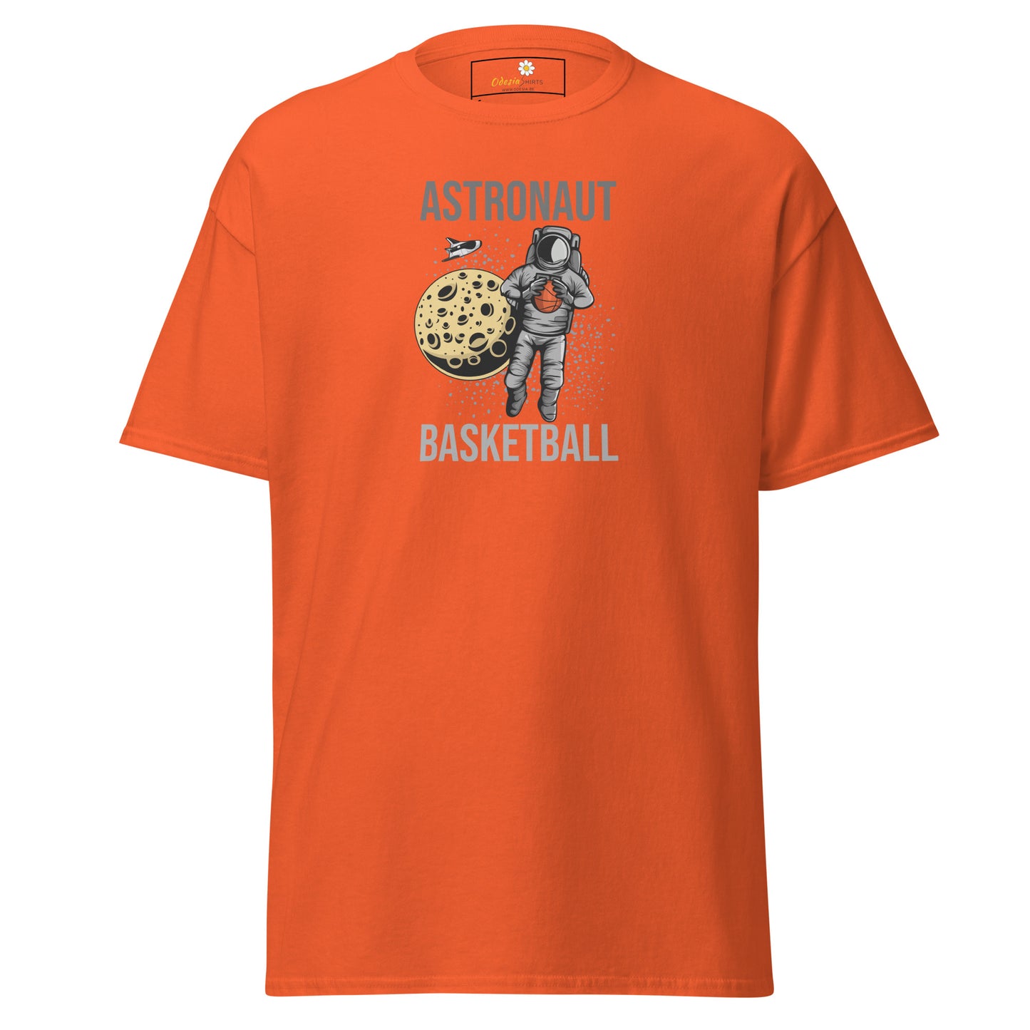Unisex klassiek t-shirt - ASTRONAUT BASKETBAL - REGULAR