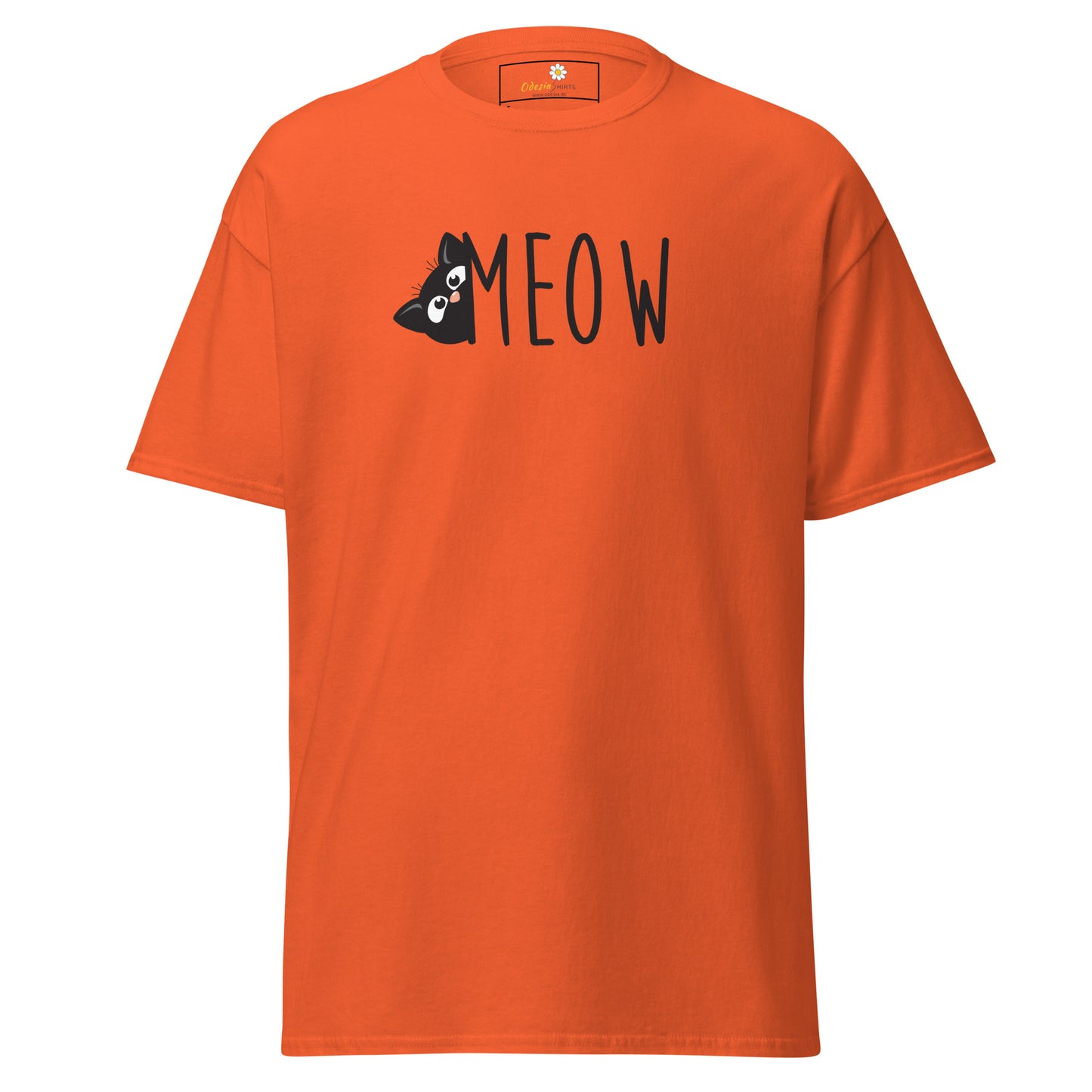 T-shirt classique unisexe - ANIMAUX CHAT MIAOU - RÉGULIER