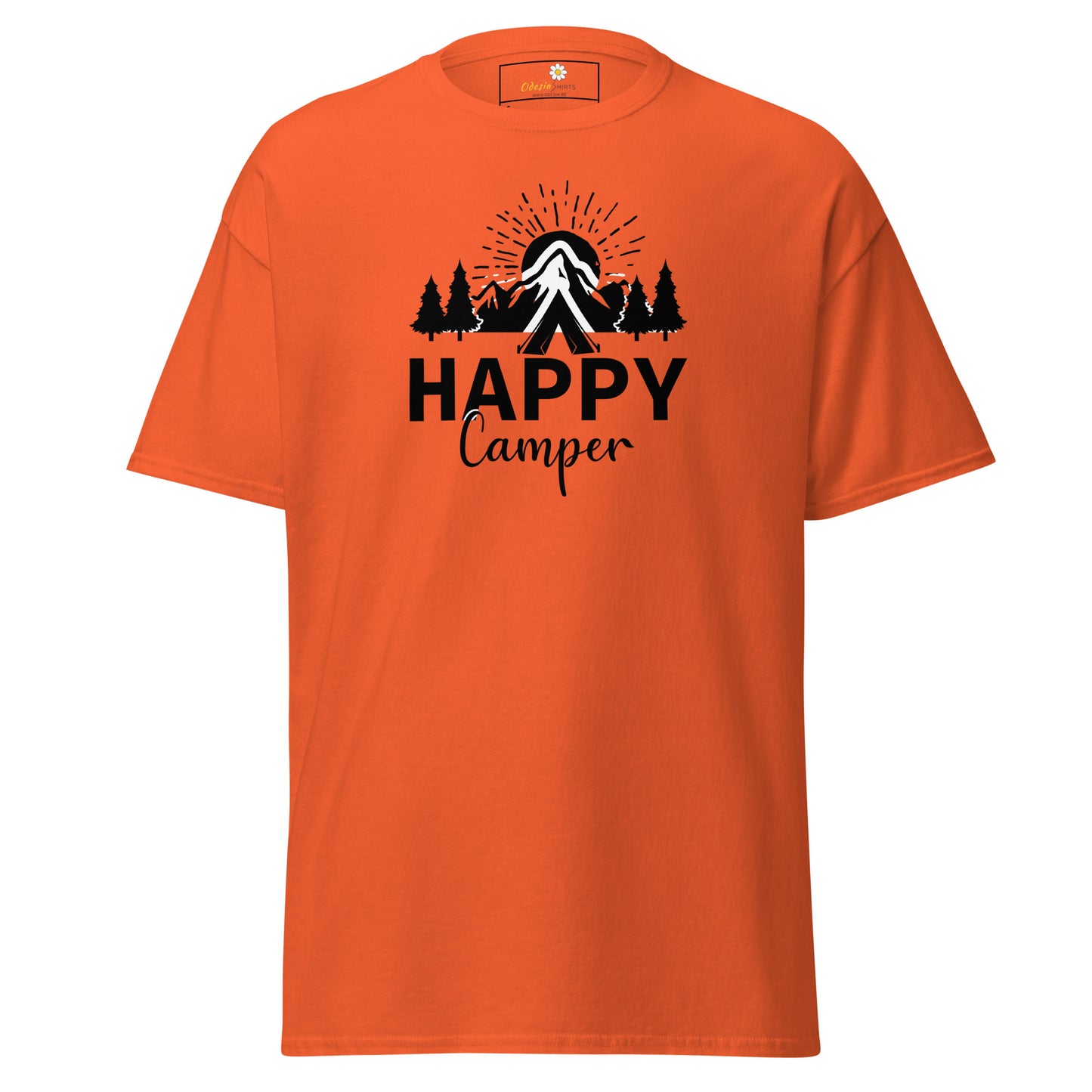 Unisex classic t-shirt - ADVENTURE HAPPY MOUNTAIN - REGULAR