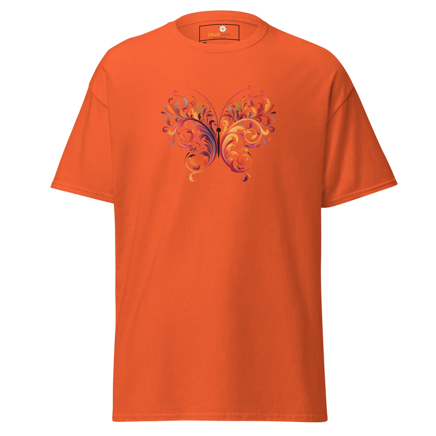 T-shirt classique unisexe - ANIMAUX PAPILLON - GRAND