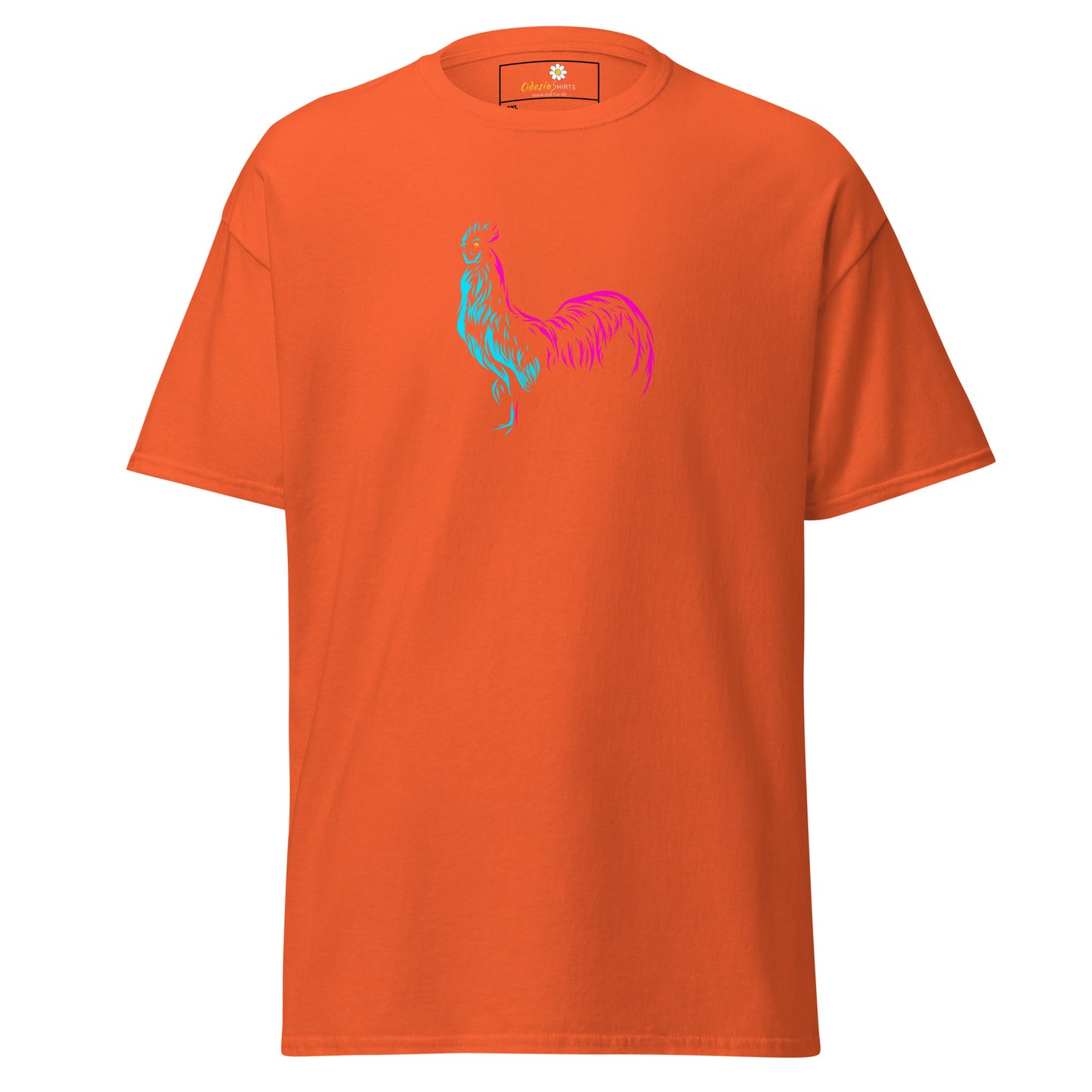 T-shirt classique unisexe - ANIMAUX COQ - GRAND