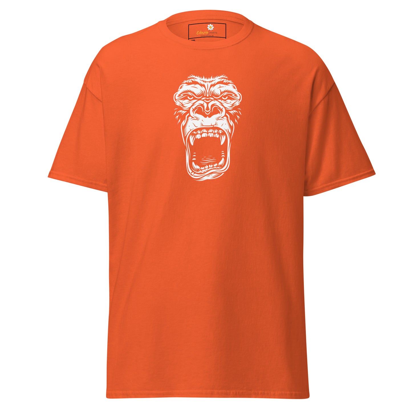 T-shirt classique pour homme - WILDLIFE GORILLA SCREAM - BIG