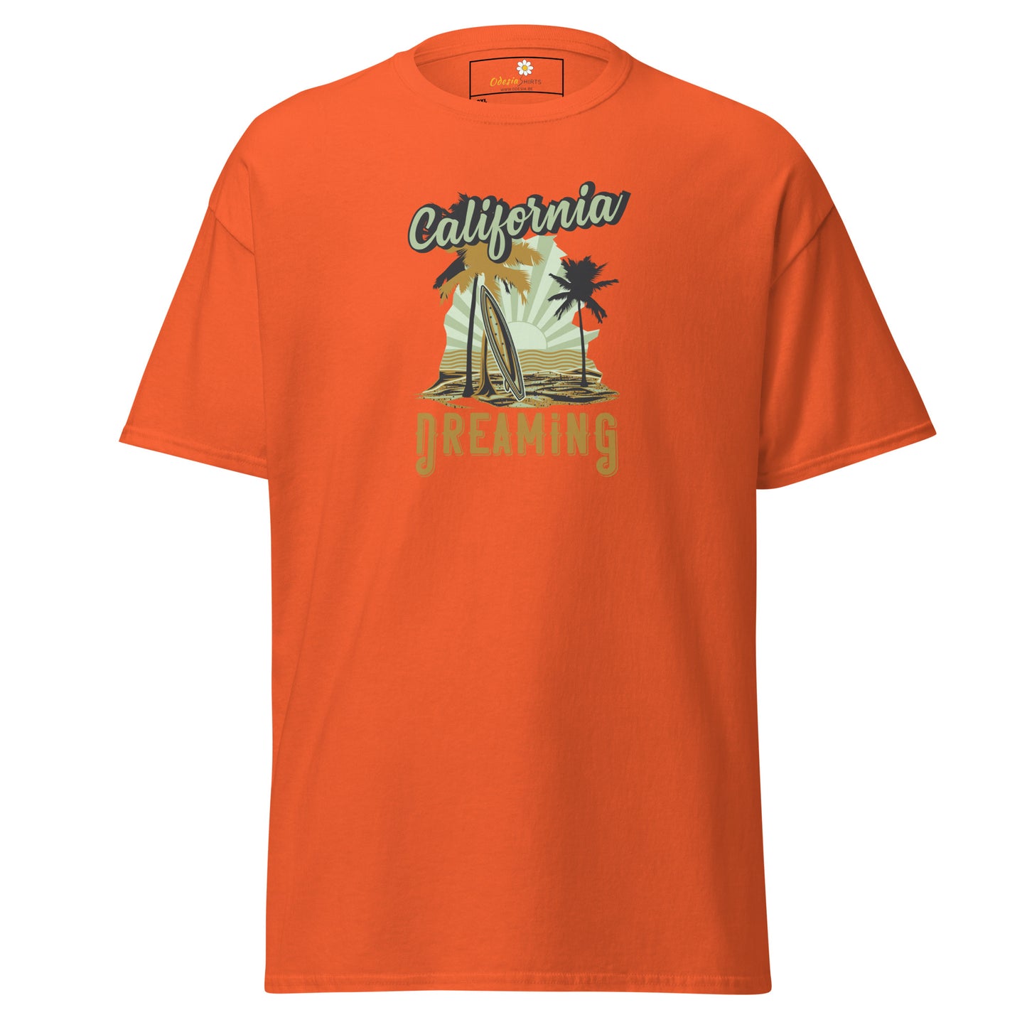 T-shirt classique pour homme - SUMMER CALIFORNIA DREAM - BIG