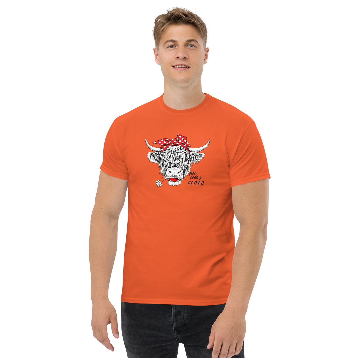 T-shirt classique unisexe - ANIMALS NOT TODAY - GRAND