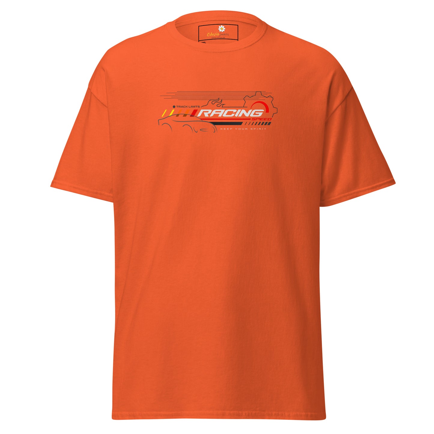 Unisex klassiek t-shirt - SPORT MOTOR CAR RACING - GROOT