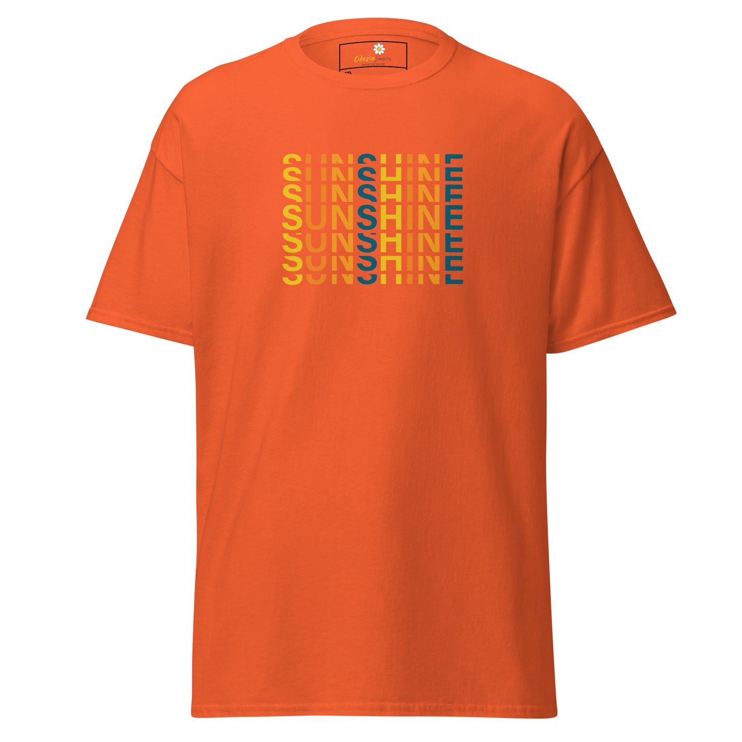 T-shirt classique pour homme - SUMMER SUNSHINE - BIG