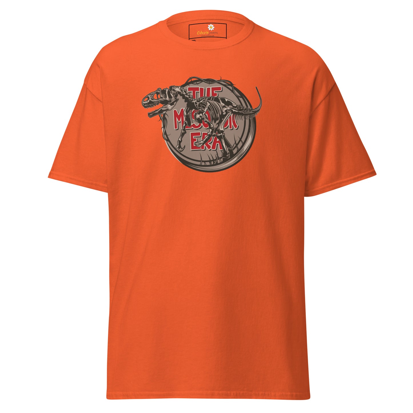 Heren klassiek t-shirt - WILDLIFE DINOSAURUS ERA - GROOT