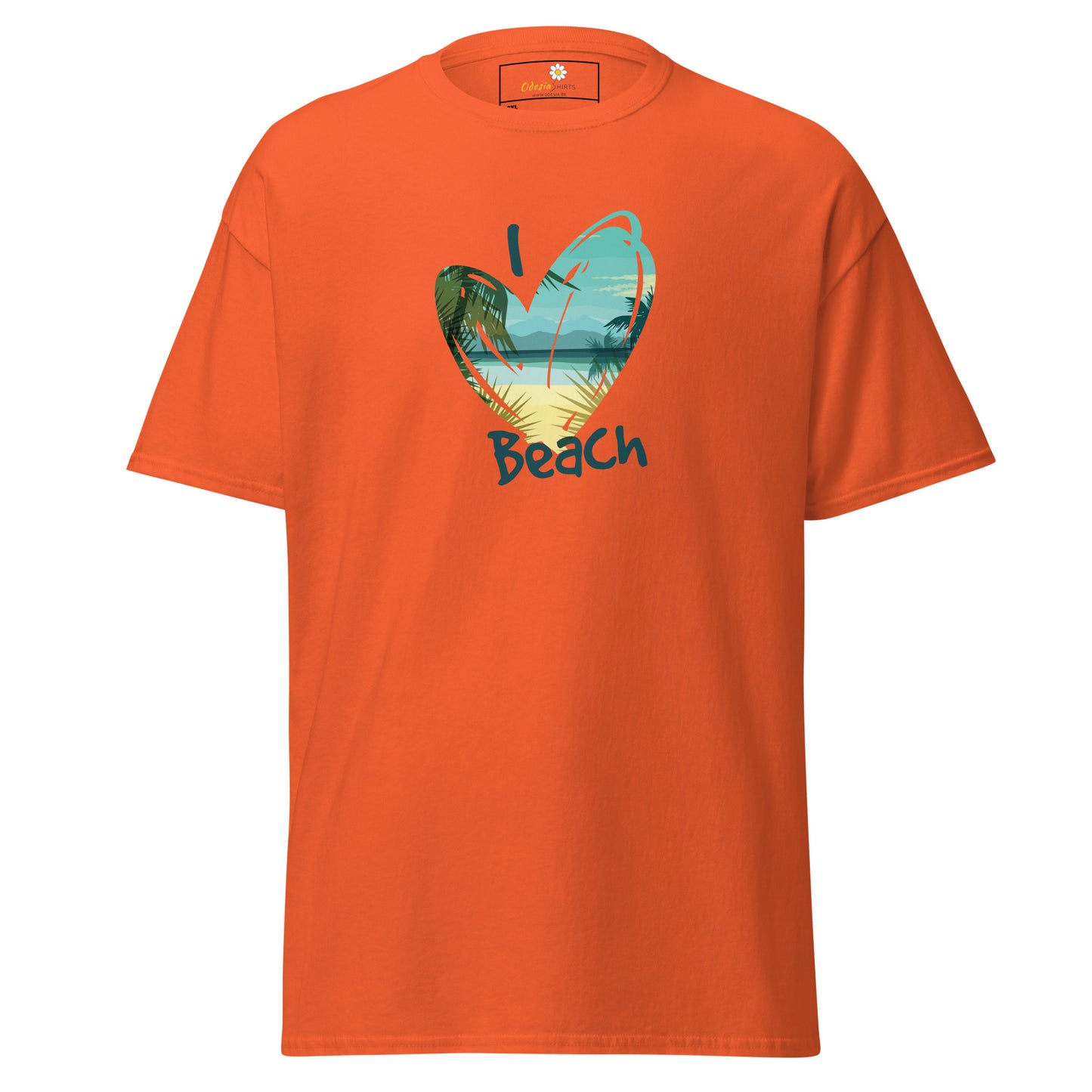 T-shirt classique pour homme - SUMMER SUNSET BEACH - GRAND