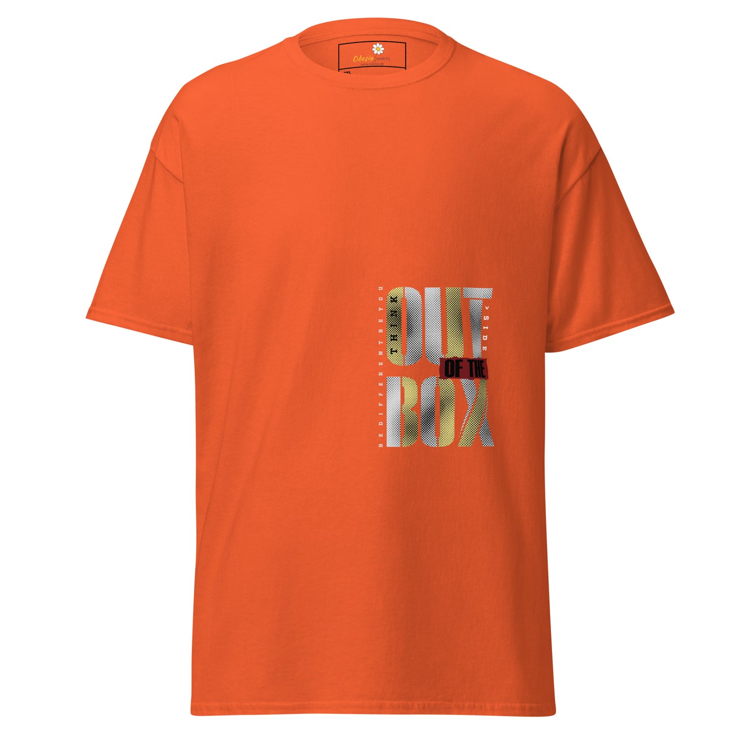 T-shirt classique pour homme - TEXT OUT OF THE BOX - GRAND