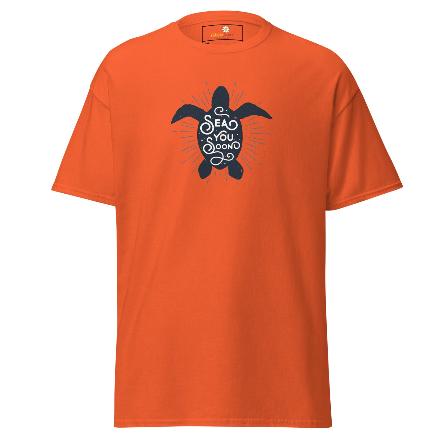 T-shirt classique pour homme - WILDLIFE TURTLE SEE YOU - BIG