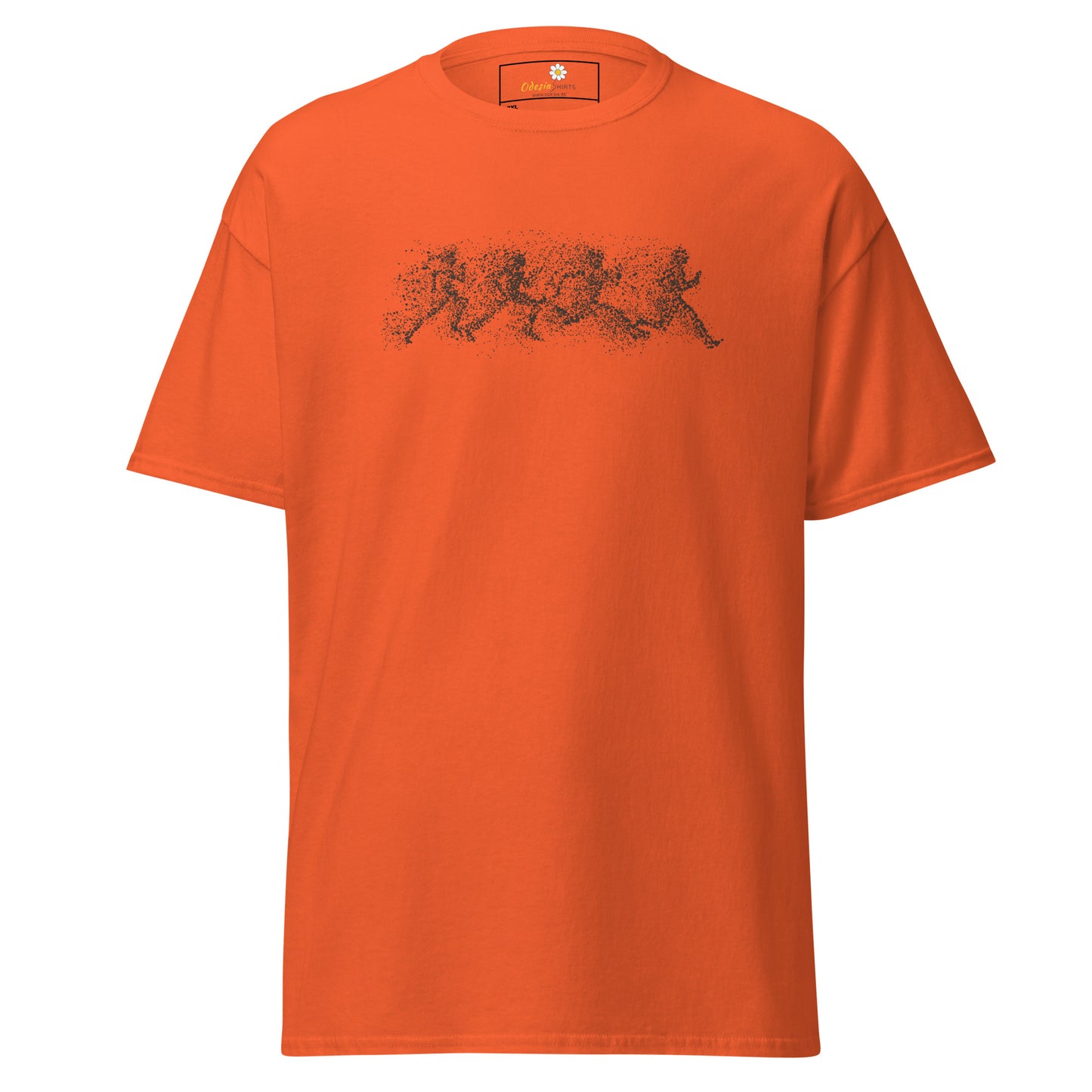 T-shirt classique unisexe - Motif à pois abstraits pour homme - Grande taille
