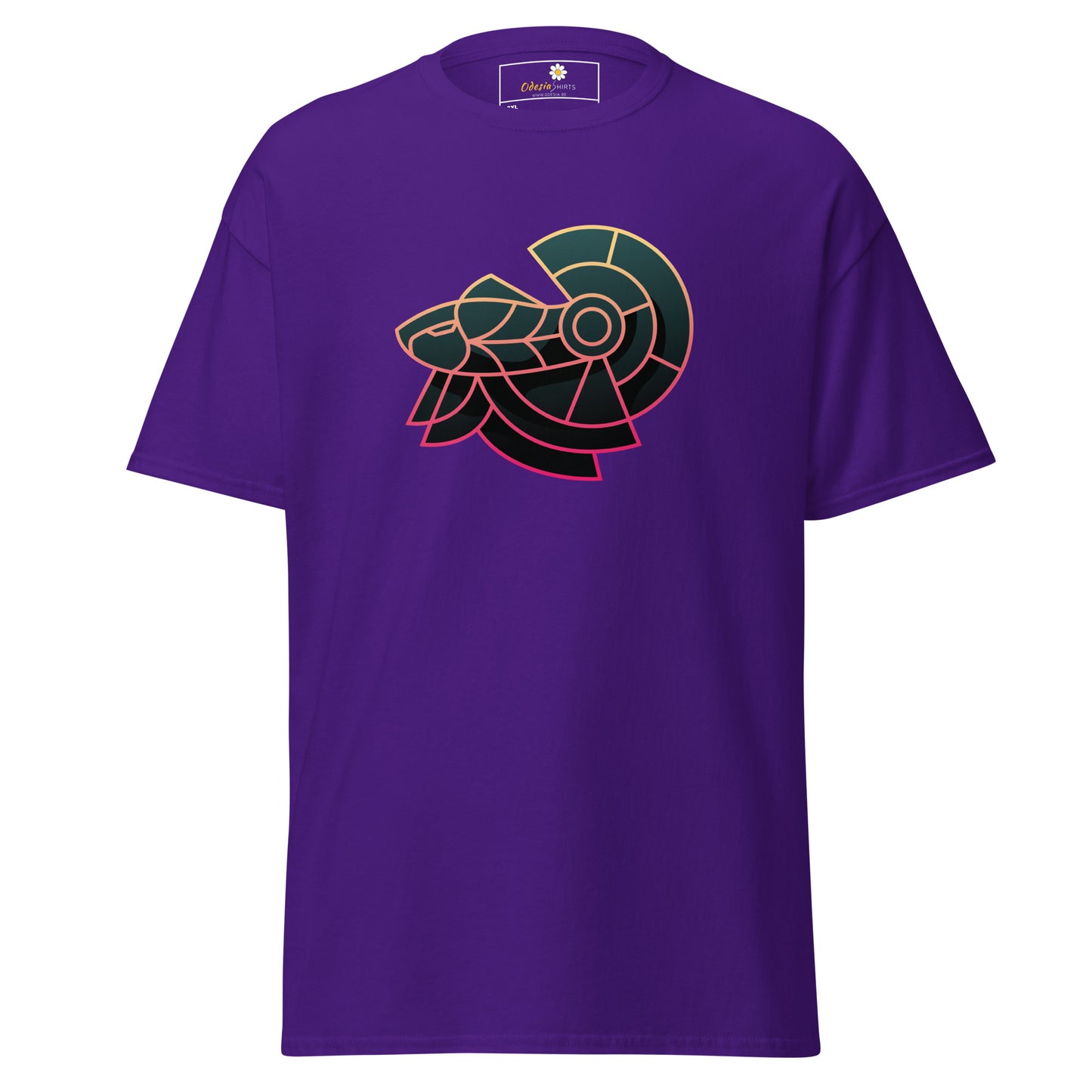 Unisex classic t-shirt - ABSTRACT HERMIT - BIG