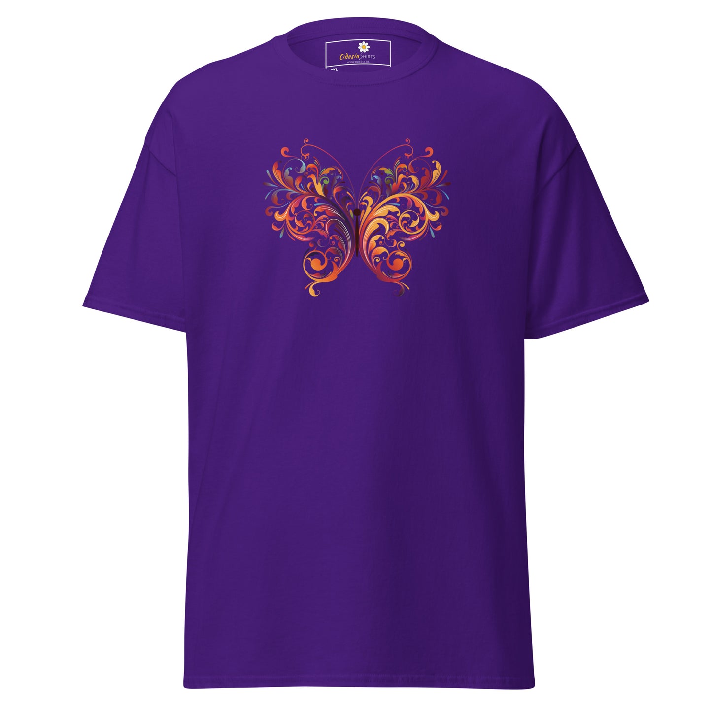 T-shirt classique unisexe - ANIMAUX PAPILLON - GRAND