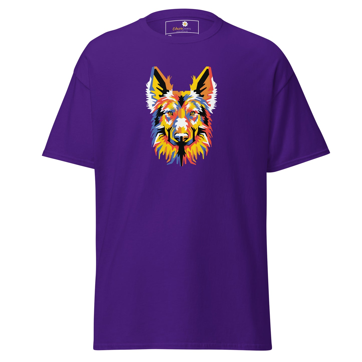 T-shirt classique unisexe - ANIMAUX DG HEAD - GRAND