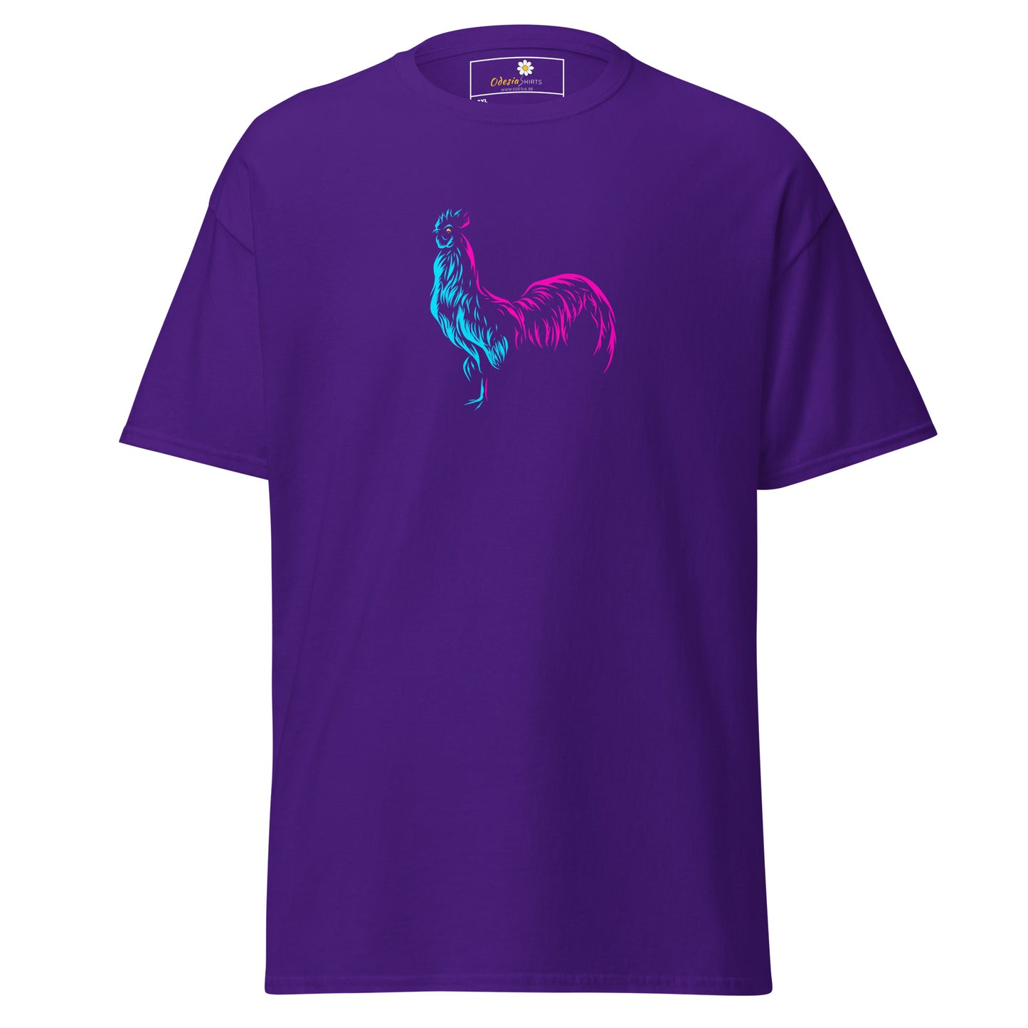 T-shirt classique unisexe - ANIMAUX COQ - GRAND