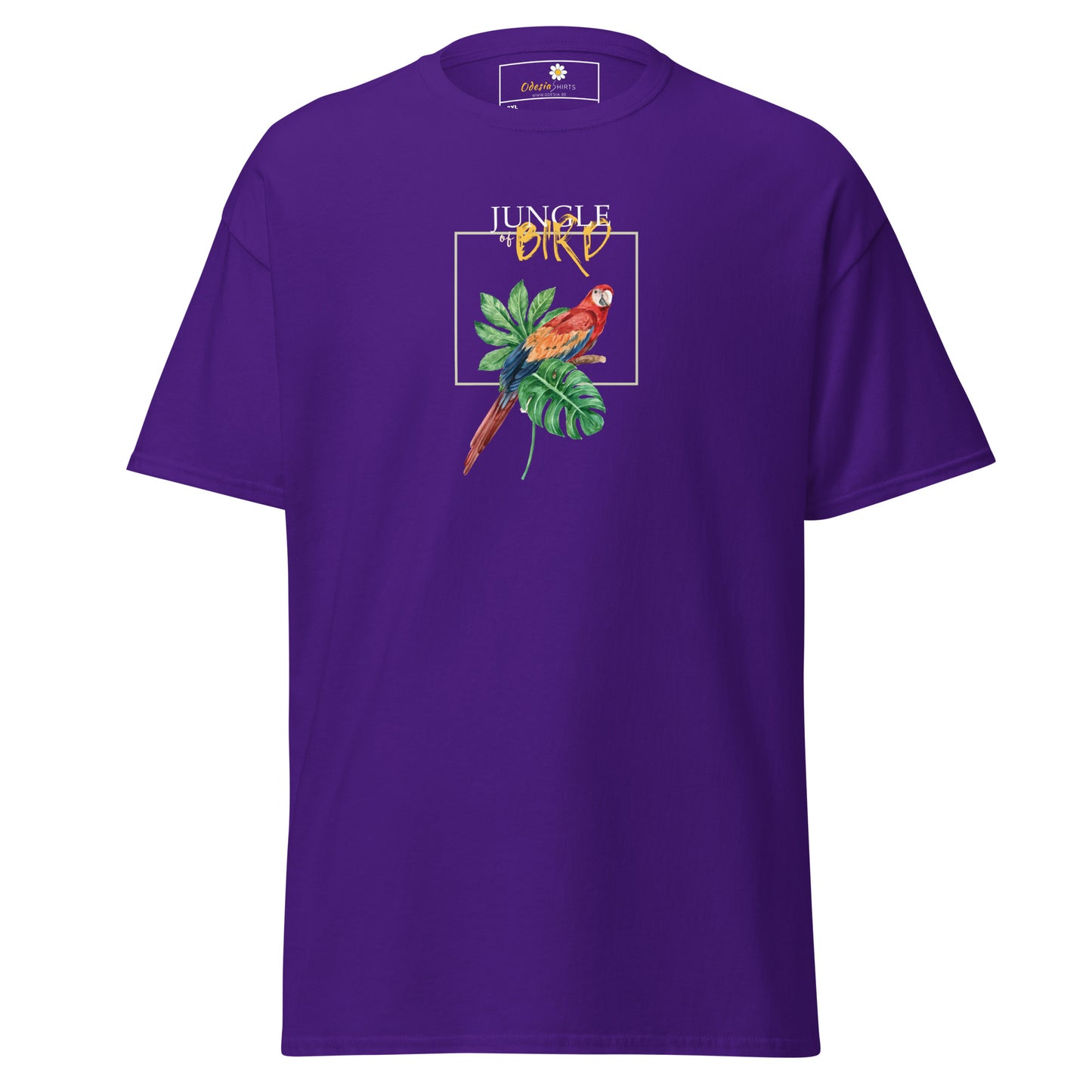 T-shirt classique pour homme - WILDLIFE JUNGLE BIRD - BIG