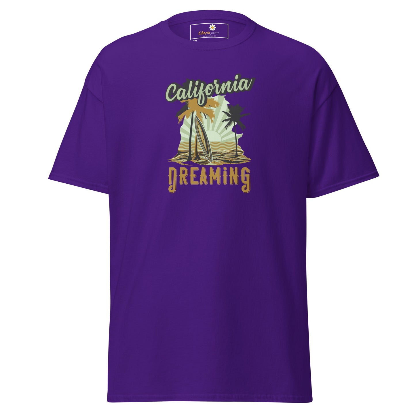 T-shirt classique pour homme - SUMMER CALIFORNIA DREAM - BIG
