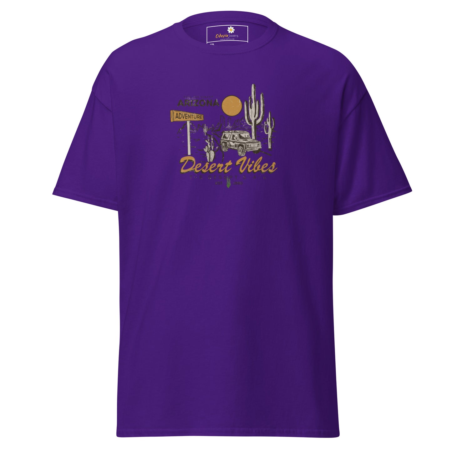 Unisex classic t-shirt - ADVENTURE DESERT VIBES - BIG