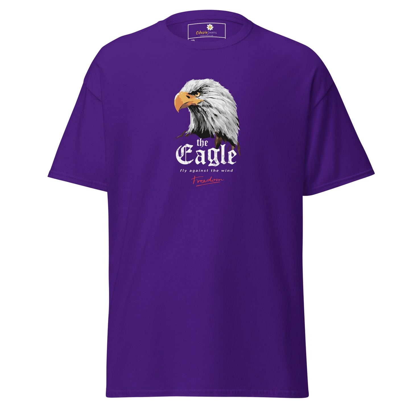Klassiek heren t-shirt - WILDLIFE EAGLE WIND - GROOT