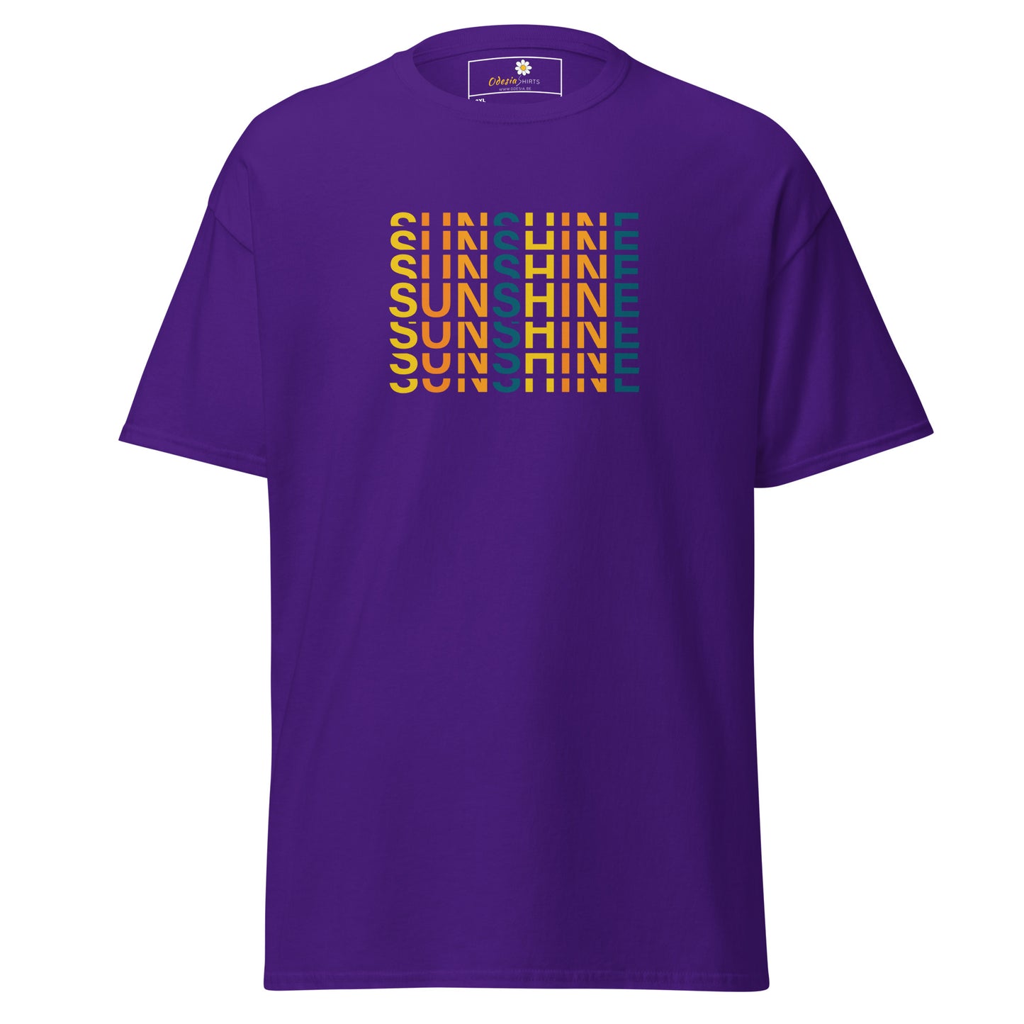 T-shirt classique pour homme - SUMMER SUNSHINE - BIG